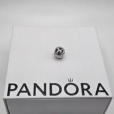 Genuine Pandora Openwork Vintage Letter K Alphabet Charm ALE S925 #791855CZ • £22