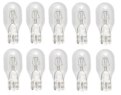 $8.98 • Buy (Pack Of 10) 921 Light Bulb Auto Car Miniature Replacement Lamp 12v T5 Lot