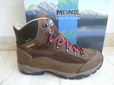 Meindl Walking Boots Hiking Boots Lace-Up Leather Tex Braun 2963 • £158.19