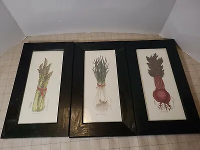 Three Martha Hinson Signed And Numbered Vegetable Prints • $39