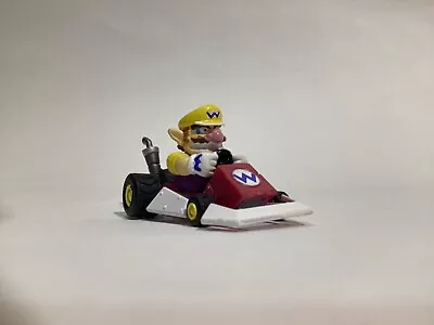 Rare Mario Kart DS Wario Micro Mini Figure Toy Nintendo 2005 Yujin Gashapon • $35