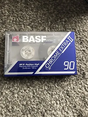 £8 • Buy BASF Chrome Extra Ii 90 Audio Cassette, New & Sealed