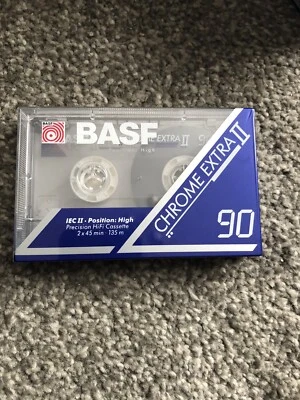 £8 • Buy BASF Chrome Extra Ii 90 Audio Cassette, New & Sealed