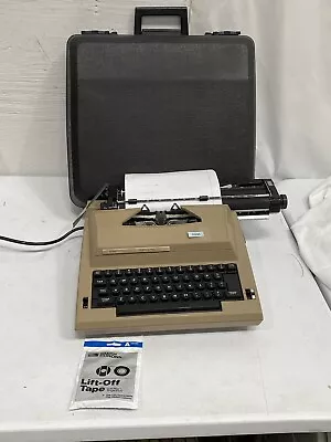 VTG Sears Electronic Communicator 1 Typewriter W/ Correction Working 161  53090 • $39.97