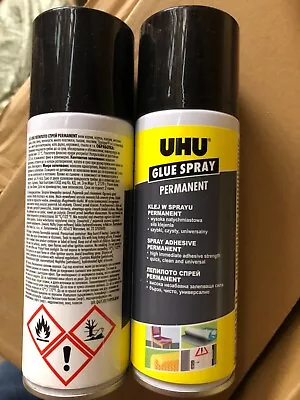 Spray Glue Adhesive Spray 200ml-sticking Paper Cardboard Textile • £7.95