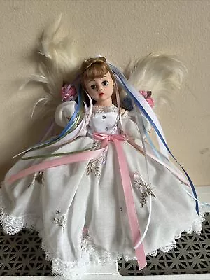 RARE VINTAGE GUARDIAN ANGEL ALEXANDER DOLL 12 Inch FEATHER WINGS MA9 • $69.99