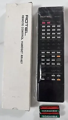 Rotel RR-927 A/V Receiver Universal Remote Control RTC940 RX950 RTC970 RA985 NEW • $110