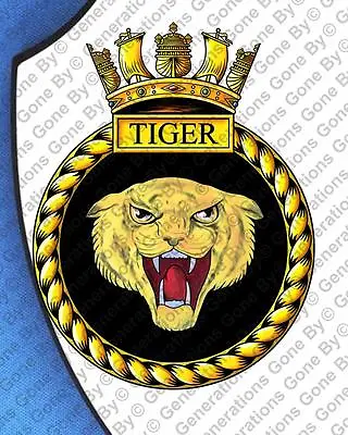 £39.99 • Buy Hms Tiger 1959 Wall Shield