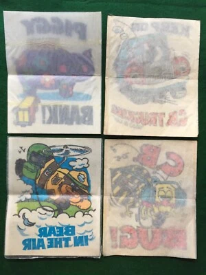 $20 • Buy 1977 Post LOT ***VINTAGE T SHIRT IRON ONS SUPER C.B.*** Cereal Premium Prize Toy