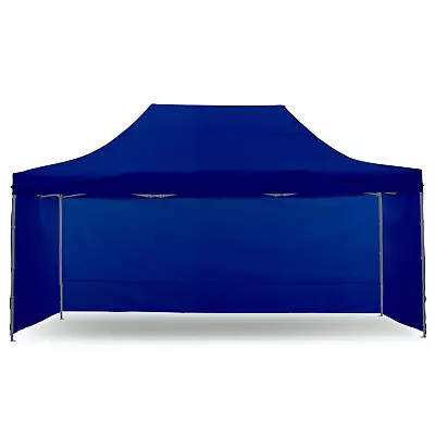 Wallaroo Gazebo Tent Marquee 3x4.5m PopUp Outdoor Blue • $309.35