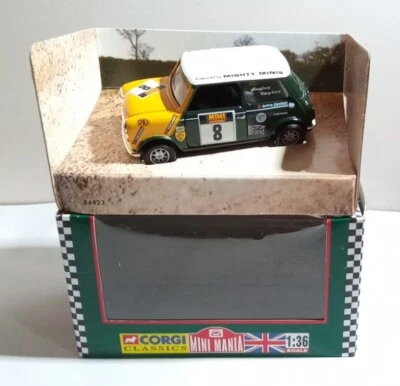 Corgi Classics Mini Mania 1:36 Mighty Minis Racing Geoff Taylor - 04423 - Boxed • £9.50