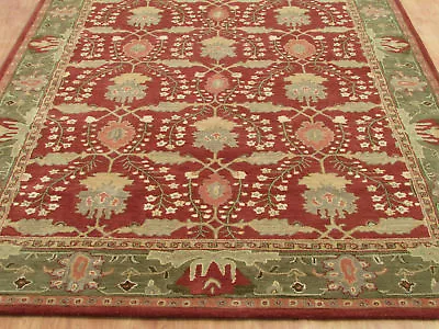 $250 • Buy New William Morris Franklin Rug 5X8 8X10 9X12 ART And Craft Wool Area Rugs FL8