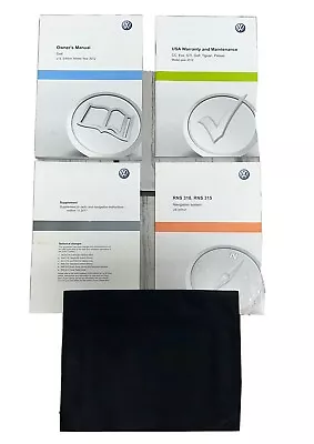 2008-2012 VW Golf GTI Original Owners Manual Case With Books. Free Shipping !! • $32