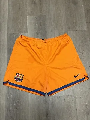 2006/07 Nike FC Barcelona Away Football Shorts Mens Size Large • $28