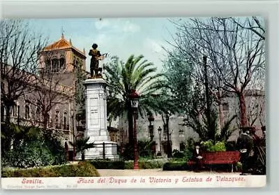 11054812 - Seville Duke Of Victoria Square And Velazquez Statue • £7.73