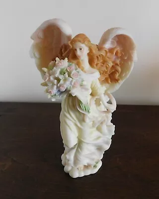 SAMANTHA  BLESSED AT BIRTH  #78121 - Seraphim By Roman -  Angel Figurine  1997 • $17.50