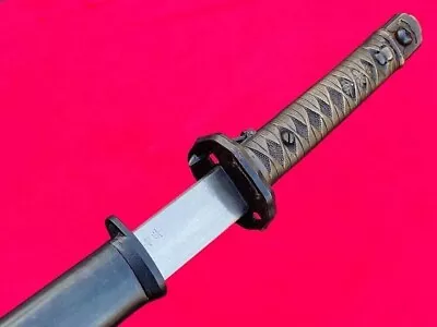 Vintage Army Nco Sword Blade Samurai Katana 95 Style Edge Signed Carbon Steel Ed • $139.77