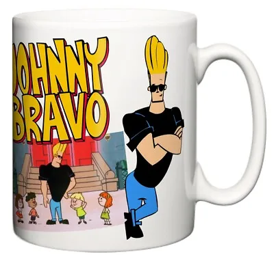 £9.99 • Buy Johnny Bravo Classic Childrens Animated USA TV Show Coffee Tea Mug Gift