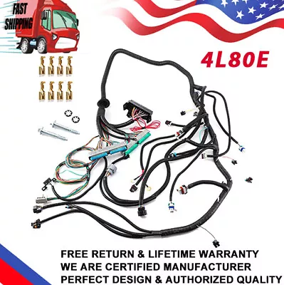 For 03-07 LS Vortec 4.8 5.3 6.0 4L80E DBW Stand Alone Wire Harness Drive By Wire • $123.99