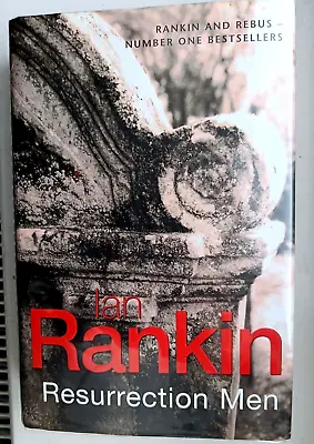 Ian Rankin Resurrection Men SIGNED UK HB 1st Edition 1st Printing 2001 Very Good • £6.99