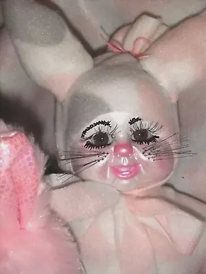 Hi  PEEPERS  I Am   PENELOPE  A Reborn Rabbit Doll IN  A Easter Basket & Candy • $78.95