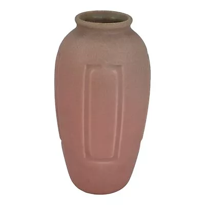 Rookwood 1923 Vintage Arts And Crafts Pottery Mottled Pink Ceramic Vase 2400 • $150