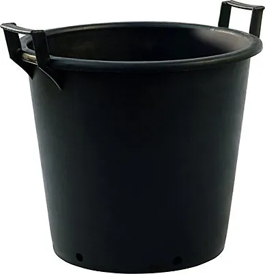 Large Plastic Plant Pots Outdoor Garden Shrub Tree Planter Container (11 SIZES) • £12.49