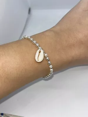 Cowrie Shell And Pearl Bracelet • £6