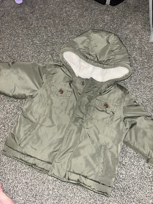 Baby Gap Khaki 12-18months Jacket Hoodie • £7