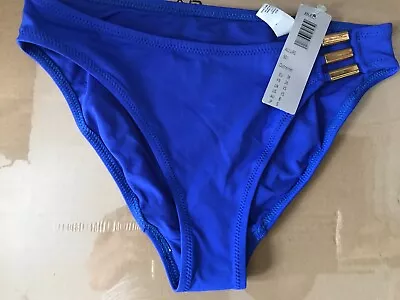 Huit 8  BIKINIi BOTTOMS BRIEF SWIMWEAR BOTTOMS Cobalt Blue New Size XS  • $12.38