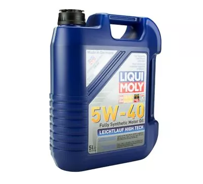 X5 LITER Liqui Moly HIGH TECH 5w40 Synthetic Engine Motor Oil For BMW Mercedes • $65.40