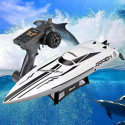 High Speed Remote Control Boat UDI Brushless RC Racing Boat Ideal Ship Toys Gift • $149.98