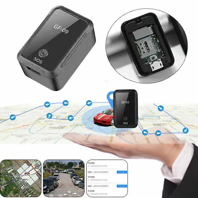 £16.91 • Buy GF09 Mini Magnetic GPS Tracker Real Time Tracking Car Locator Device GSM GPRS UK
