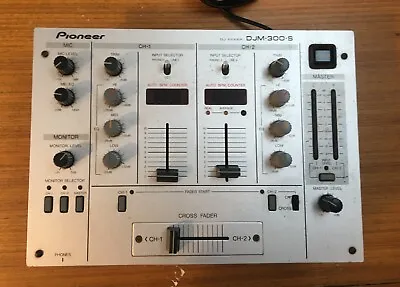 PIONEER DJM-300-S 2 Channel DJ Mixer  • $200