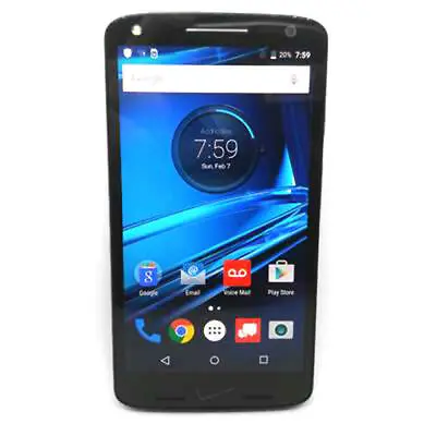 Motorola 32GB Factory Unlocked Droid Turbo - Black • $104