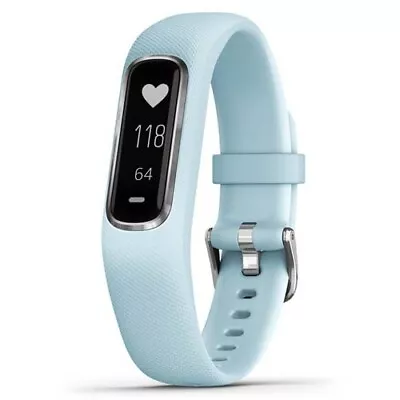 Garmin Vivosmart 4 Blue With Silver Hardware - S/M • $208.85