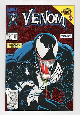 Venom Lethal Protector #1 Marvel Comics 1993 Solo Title Red Foil NICE BOOK • $23.99