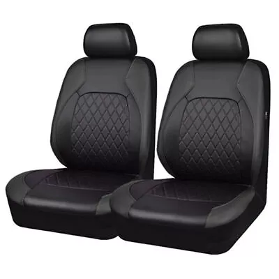 PU Leather Car Seat Cover Set 2 Seater Front Cushion For Holden Commodore VE VF • $55