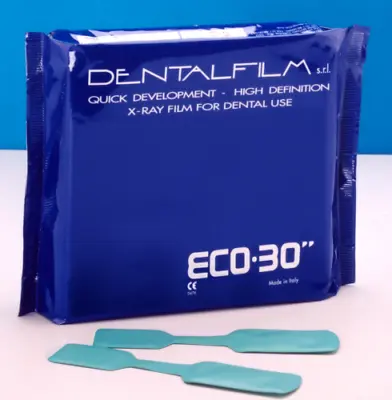 Dental Film Eco-30 Self Developing X-ray Film With A Monobath Solution 50pcs • $44.15