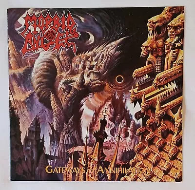 Morbid Angel GATEWAYS TO ANNIHILATION LP Vinyl Earache 2000 Orig 1st Press Death • $400