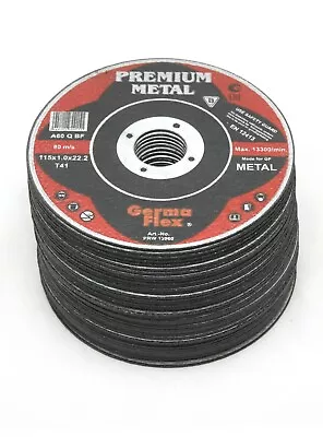 Metal Cutting Discs 4.5 5 6 7  Inch Wheels 115 125 180  Mm Angle Grinder • £7.49