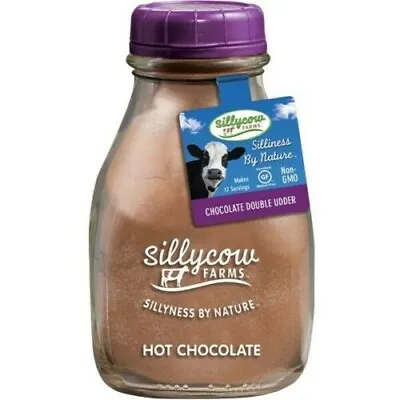 Silly Cow Farms Chocolate Double Udder Hot Chocolate - 16.9 Oz ( PACK OF 2 ) • £25.29