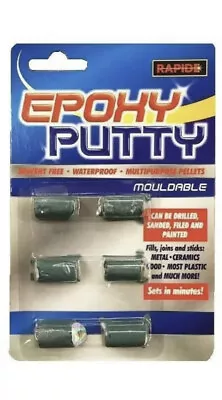 £4.95 • Buy EPOXY PUTTY PELLETS Filler Metal Ceramic Sealant Wood Pipe Brick Glue Strong