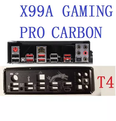 1x  For  Motherboard IO Shield Plate I/o Backplate X99A GAMING PRO  • $16.15