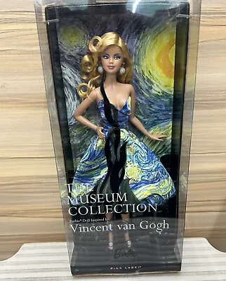 2010 Rare NIB The Museum Collection Barbie Doll Vincent Van Gogh Pink Label • $224