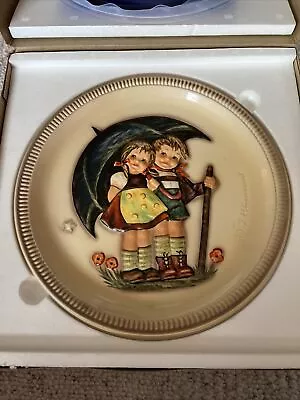 M.I. HUMMEL First Edition Anniversary Plate 'STORMY WEATHER' ~ 1975 ~ GOEBEL • $4.99