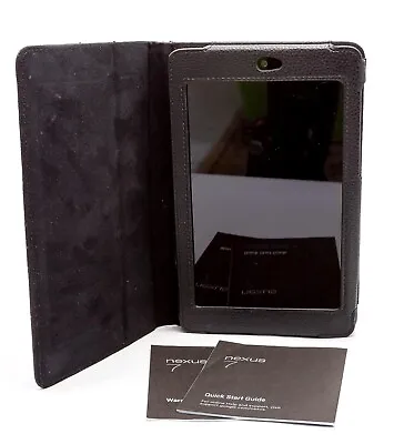 Google Nexus 7 Android Tablet With Padded Case - PARTS OR REPAIR ONLY • $4.99