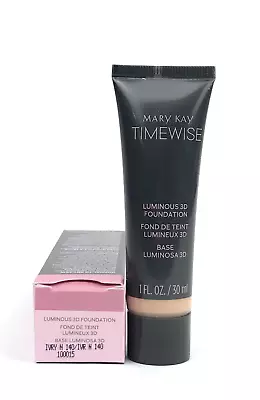 Mary Kay Timewise Luminous 3d Foundation~ivory N 140~100015~nib~full Size! • $20.99