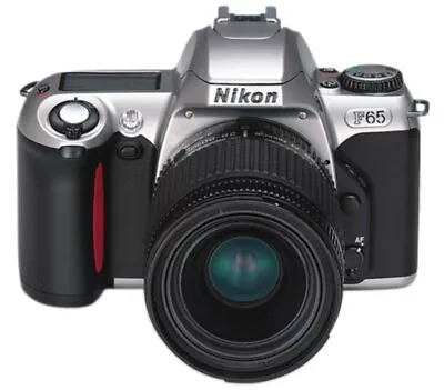 Nikon F65 35mm SLR Photo Camera 28-100mm F/3.3-5.6 G Lens Black - VGC (JAA763DA) • $249.01