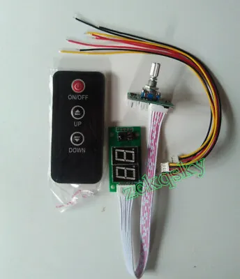 Double Digital Led Potentiometer Remote Audio Volume ControlAmplifier DC 5V-12V • $12.60